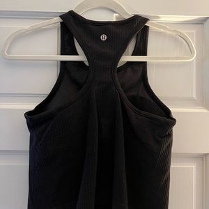 Lululemon ebb to street cropped Racerback tank top